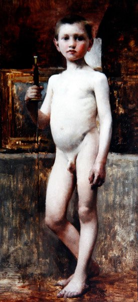 Young Boy, c.1911 by Franz von Stuck