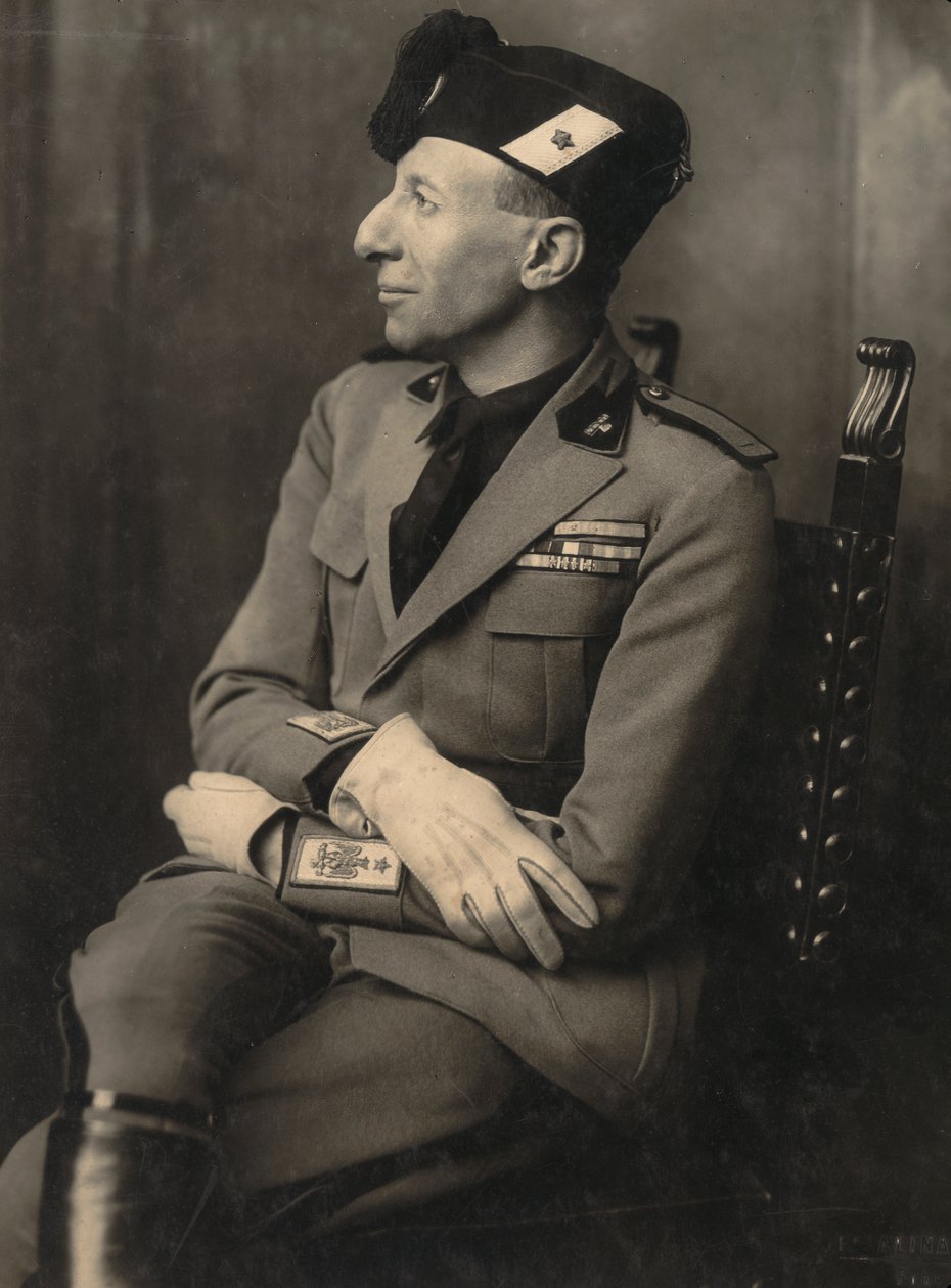 Album MVSN- Blackshirts: Augusto Turati in uniform Militia by Fratelli Alinari Fratelli Alinari