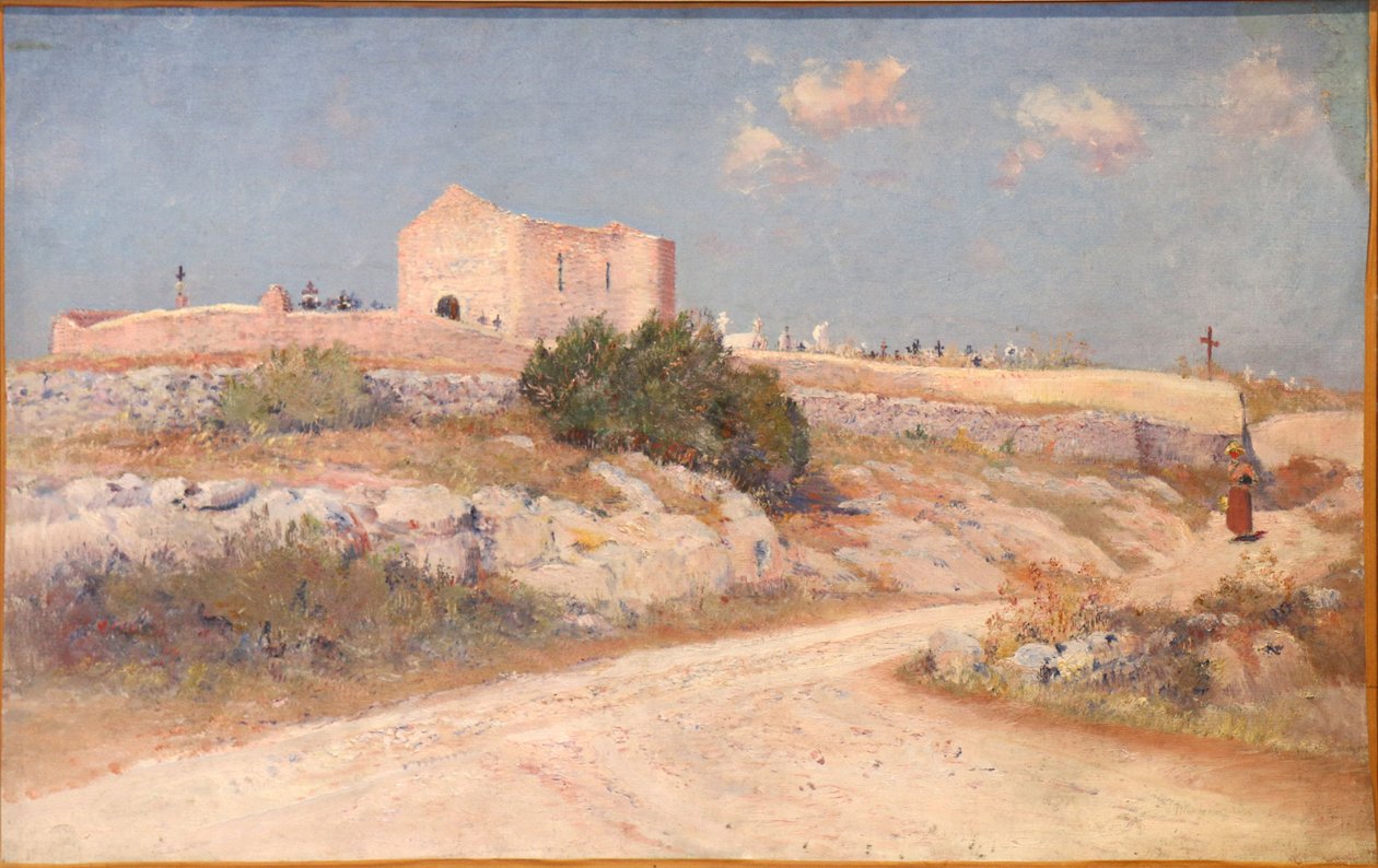Cemetery of Besse by Frederic Montenard