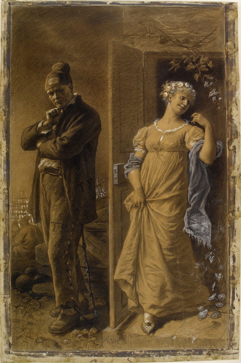 The Convict and the Prostitute by Frederic Theodore Lix