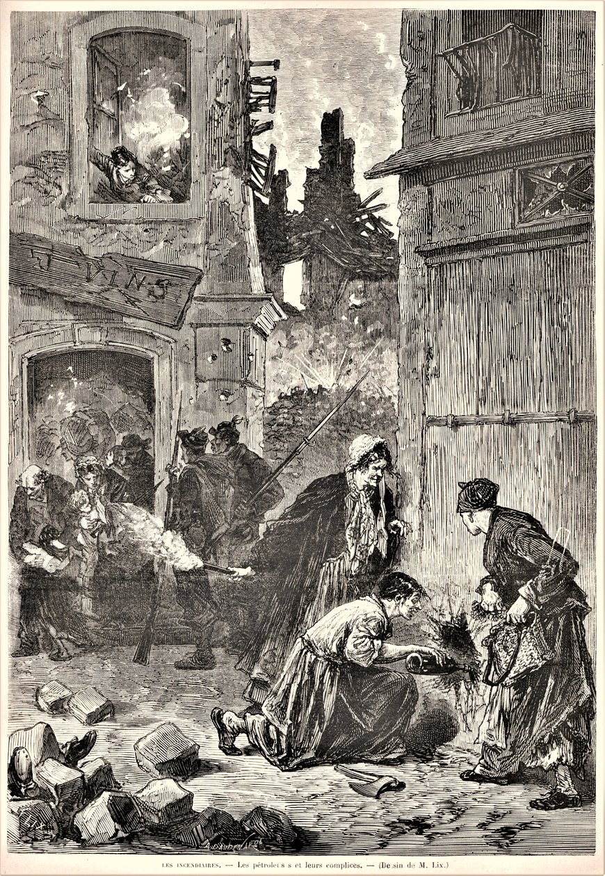 The Petroleuses and Their Accomplices by Frederic Theodore Lix