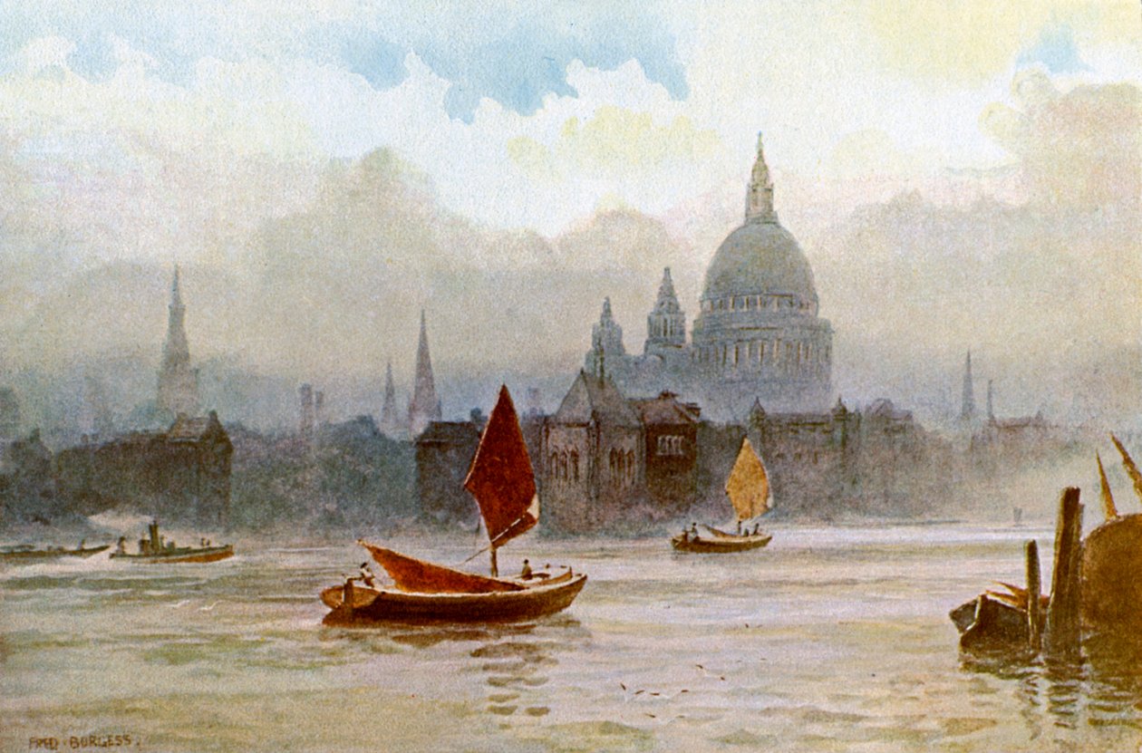 The Thames by Fred Burgess