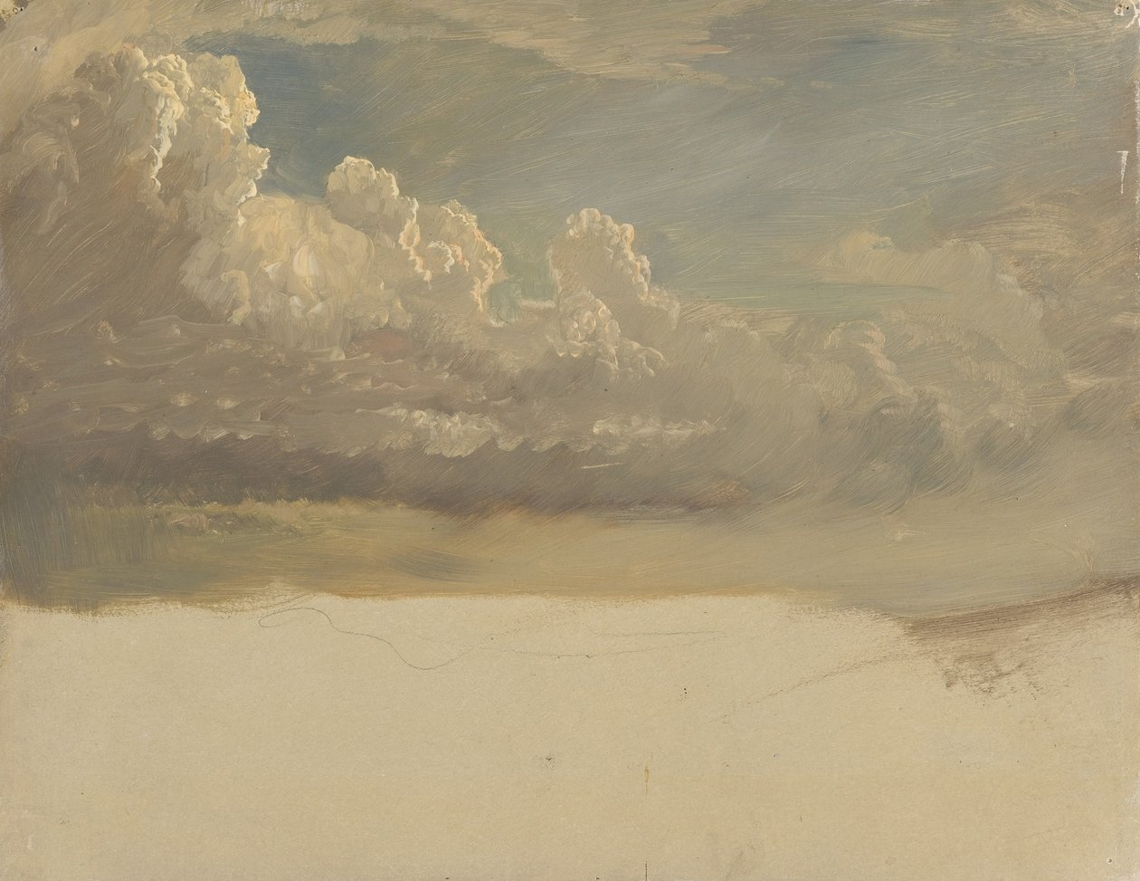 Cloud Study by Frederic Edwin Church
