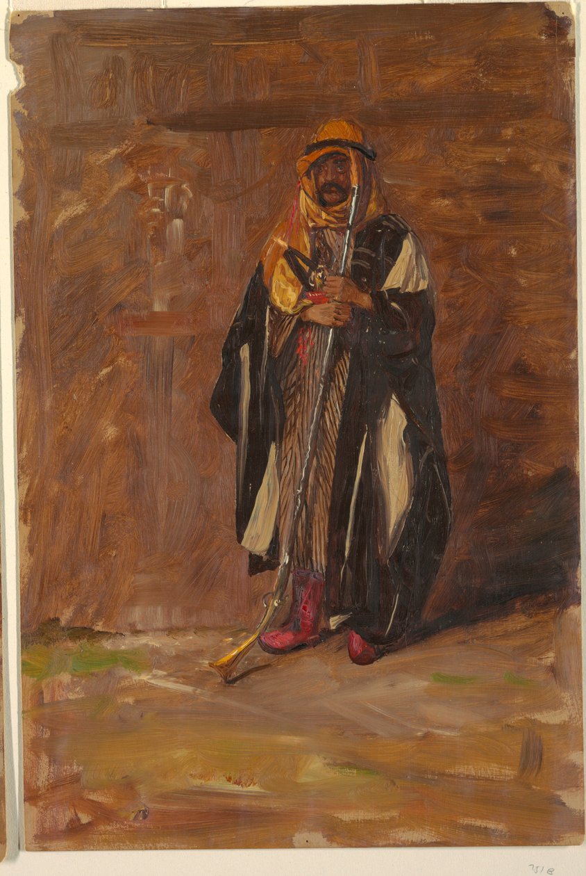 Study of a Standing Bedouin by Frederic Edwin Church