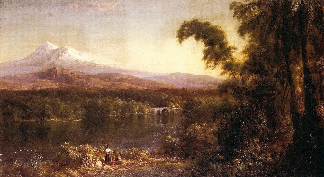 Ecuadorian Landscape, 1877 by Frederic Edwin Church
