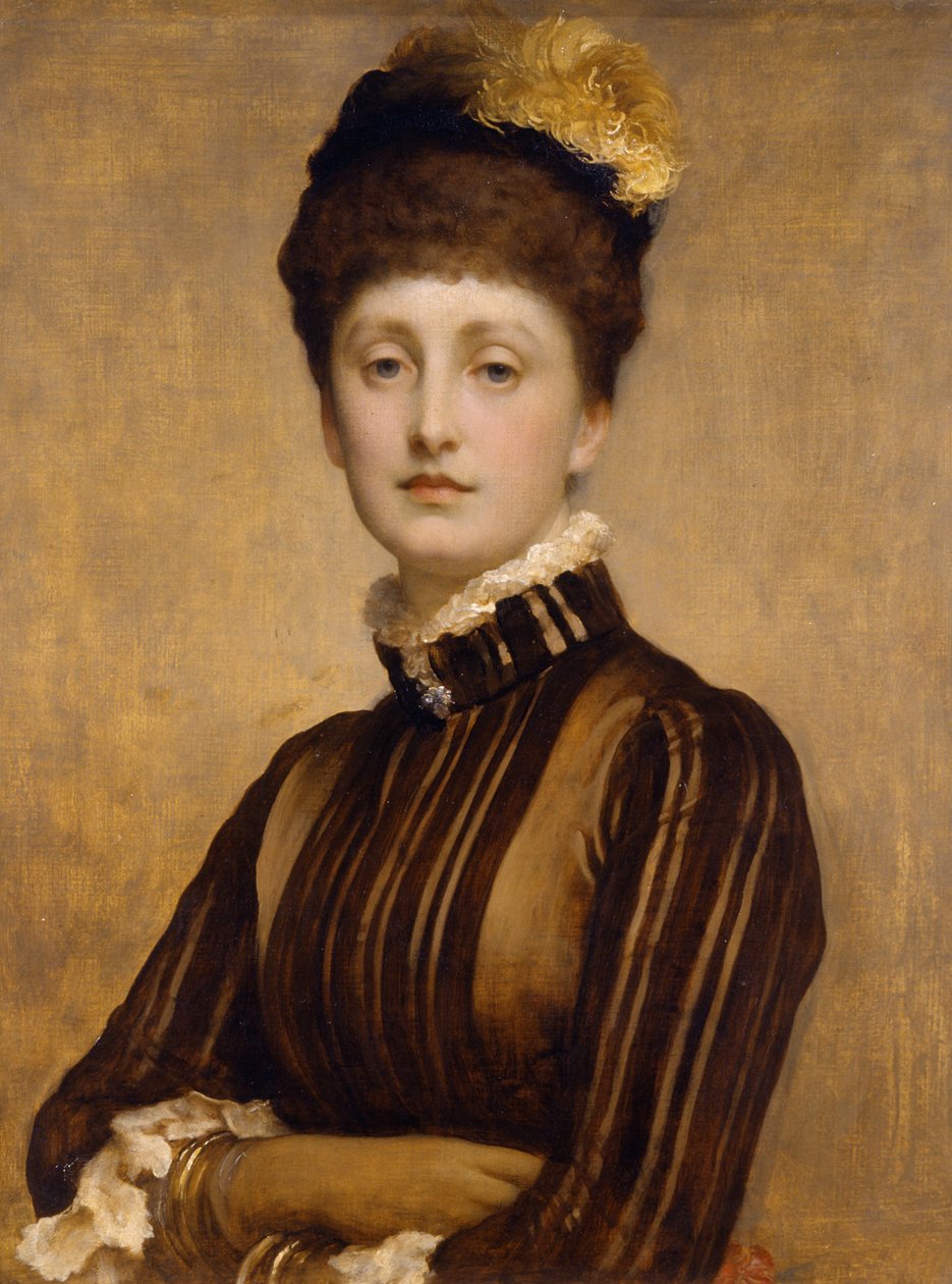 May Prinsep (1853-1935) 1885 by Frederic Leighton