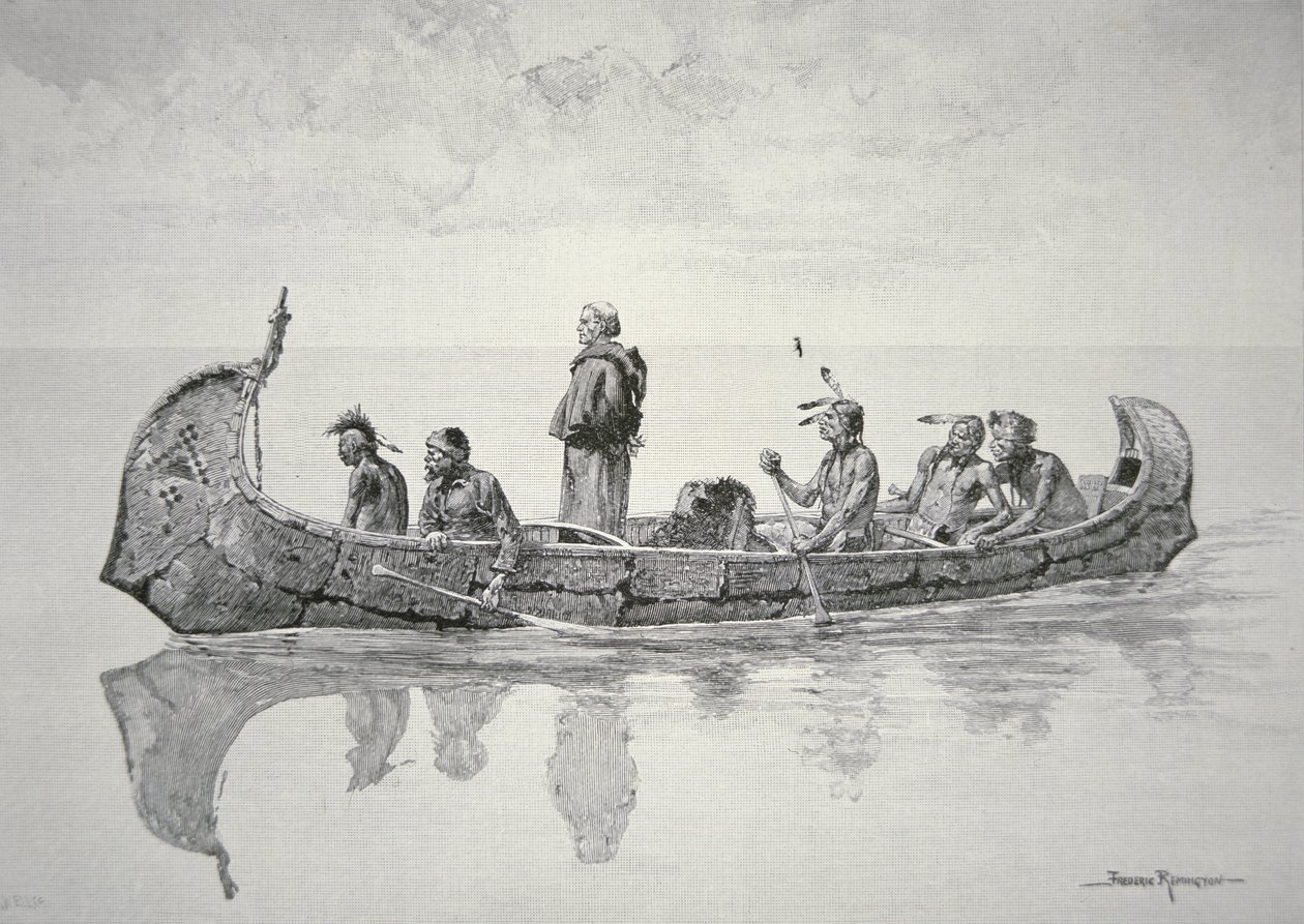 The Missionary by Frederic (after) Remington