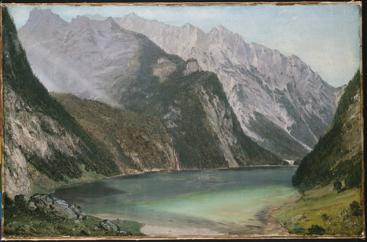 Alpine Lake by Frederic Edwin Church