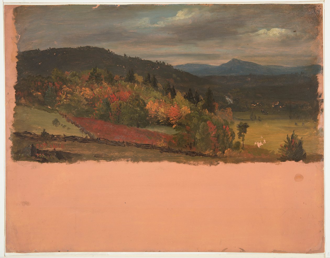 Autumn Landscape by Frederic Edwin Church