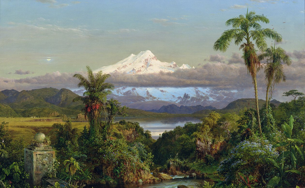 Cayambe, 1858 by Frederic Edwin Church