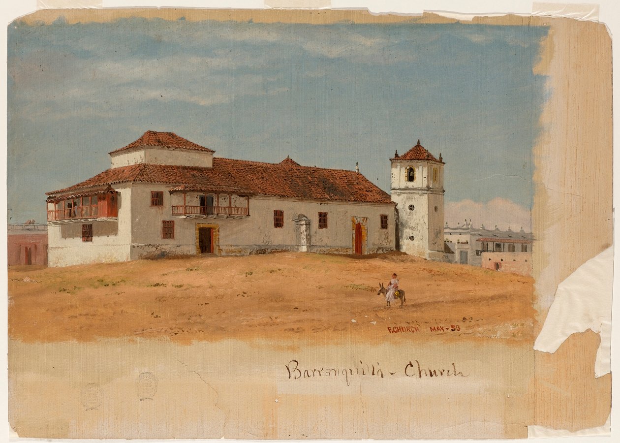 Church in Barranquilla, Colombia by Frederic Edwin Church