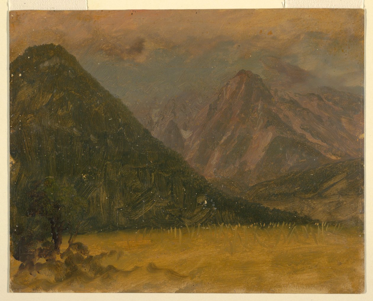 Alpine Landscape, Bavaria or Switzerland, 1868 by Frederic Edwin Church