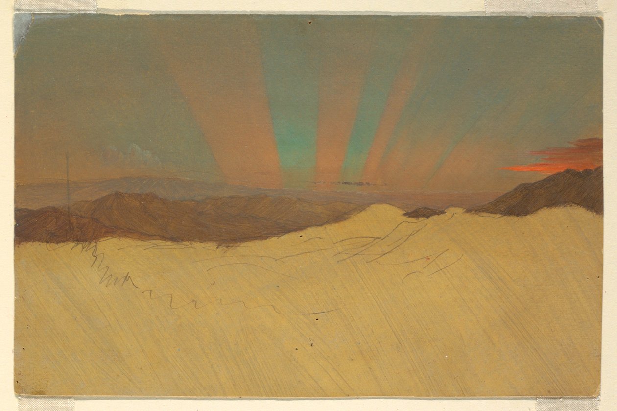Aurora Borealis, 1860–70 by Frederic Edwin Church