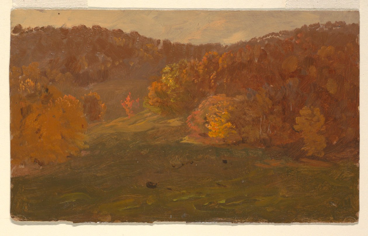 Autumn Landscape (North Carolina?), 1865–70 by Frederic Edwin Church