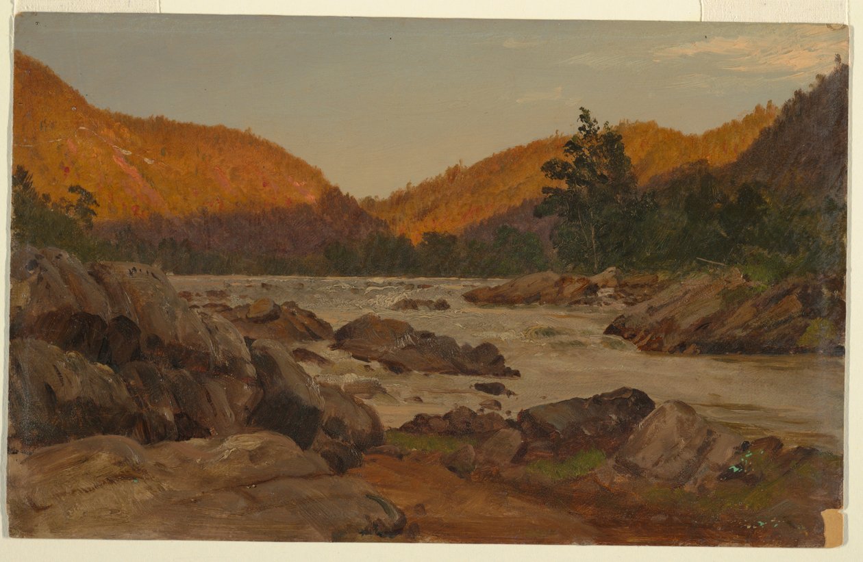 Autumn Landscape in North Carolina, 1865–70 by Frederic Edwin Church
