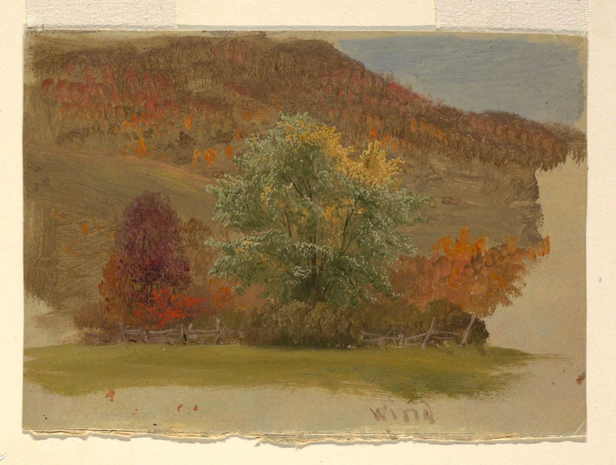 Autumn Landscape, ca. 1865 by Frederic Edwin Church