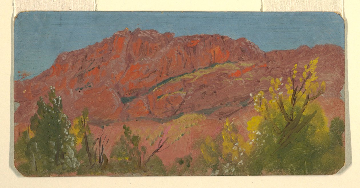 Baalbek, Mountaincur Road, May 1868 by Frederic Edwin Church