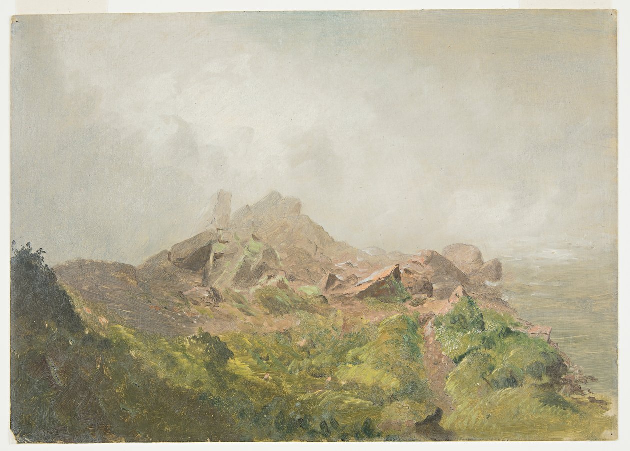 Base of the American Fall, Niagara, 1856–58 by Frederic Edwin Church
