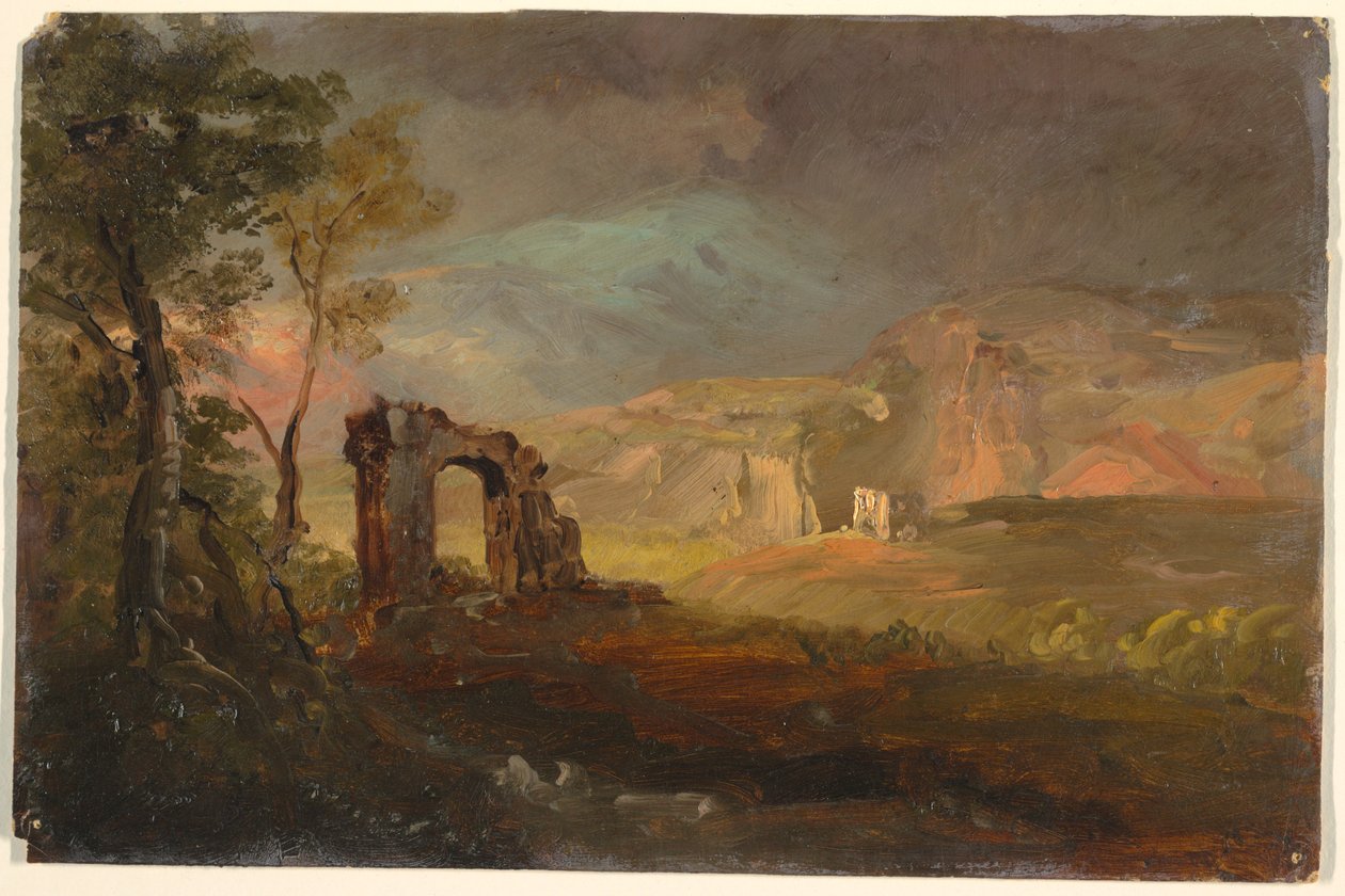 Campagna Fantasy, Probably 1868–69 by Frederic Edwin Church