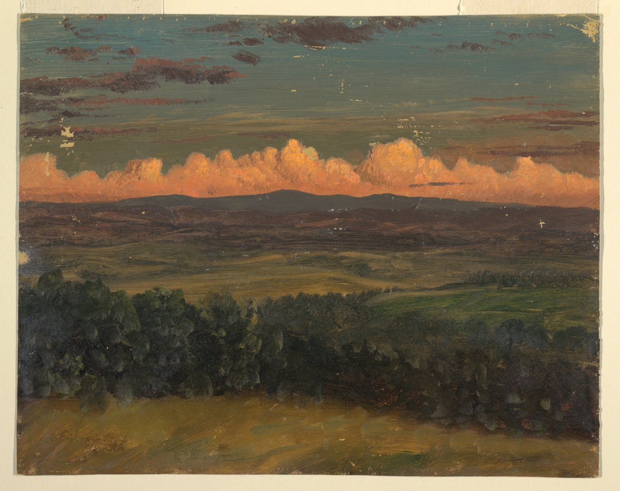 Catskills from Hudson, New York, 1870–80 by Frederic Edwin Church
