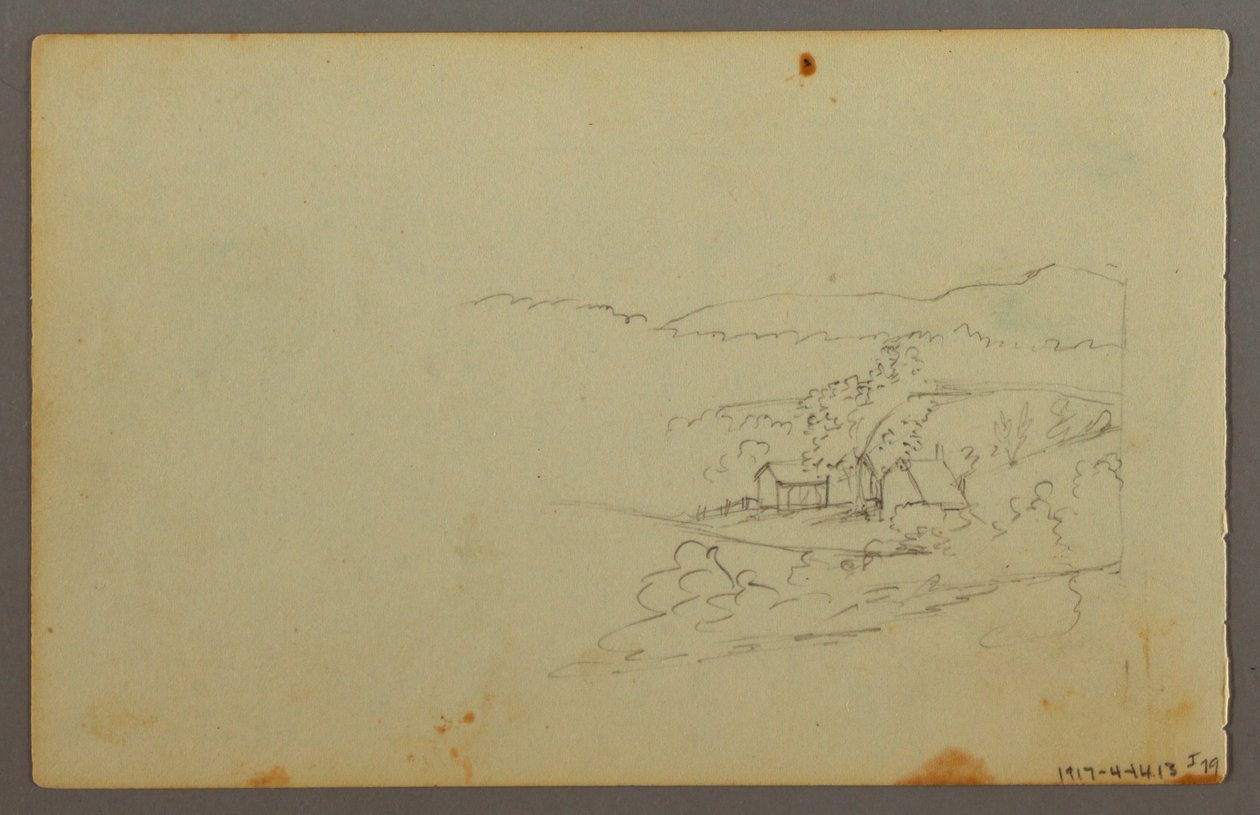 Cloud Study, Possibly 1844 by Frederic Edwin Church