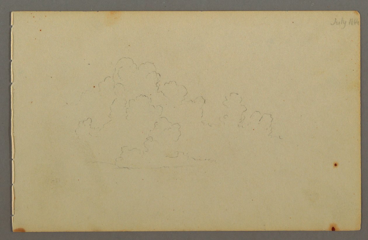 Clouds, 1844 by Frederic Edwin Church