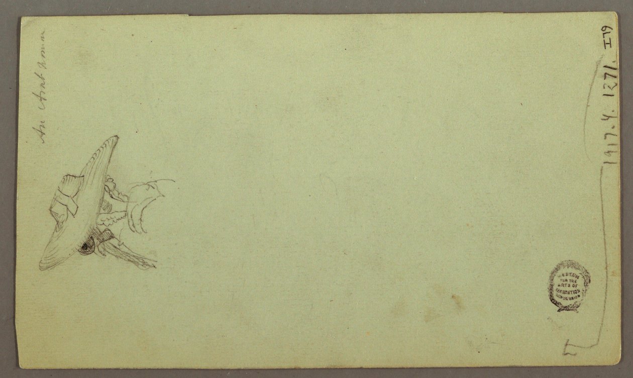 Figure Studies, Sailboat, Architectural Studies, Possibly 1868 by Frederic Edwin Church