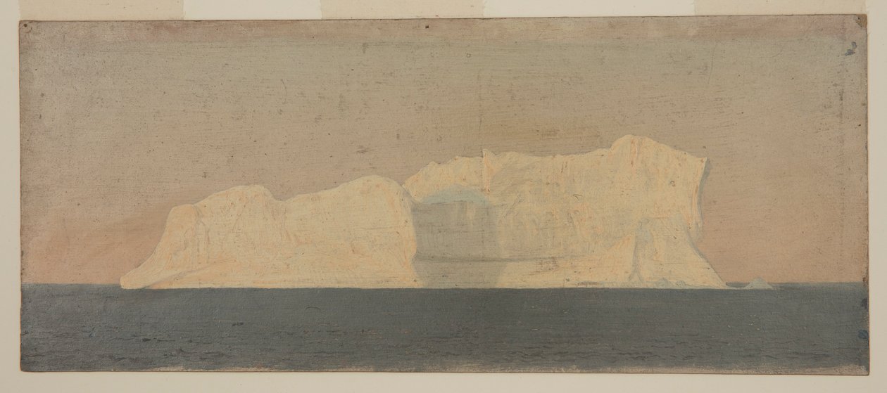 Floating Iceberg, Labrador, June or July 1859 by Frederic Edwin Church