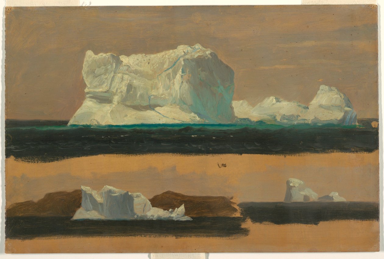 Floating Icebergs, July 4, 1859 by Frederic Edwin Church