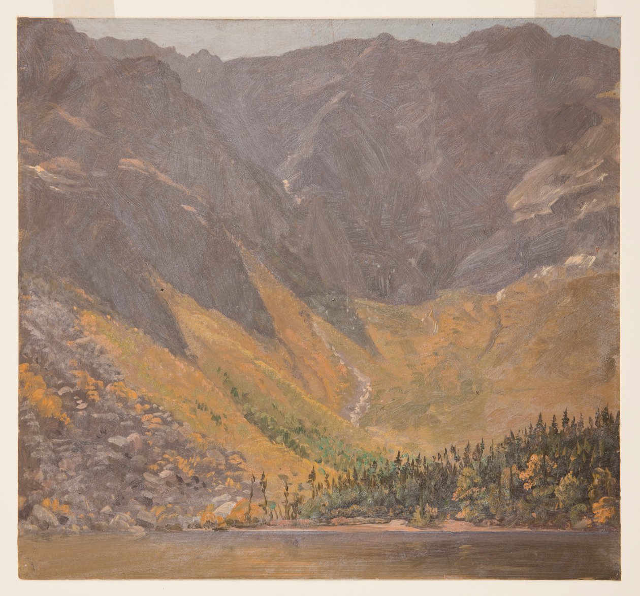 Great Basin, Mount Katahdin, Maine, before 1878 by Frederic Edwin Church