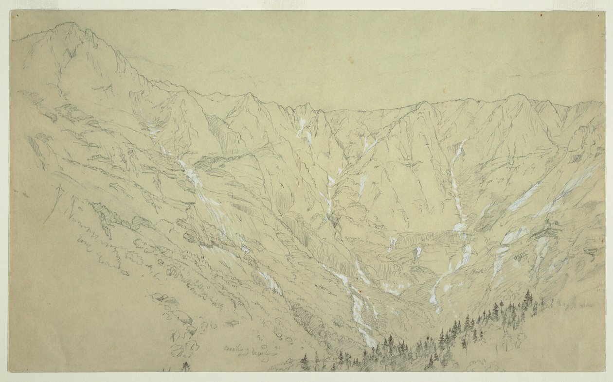 Great Basin, Mt. Katahdin, ca. 1877 by Frederic Edwin Church