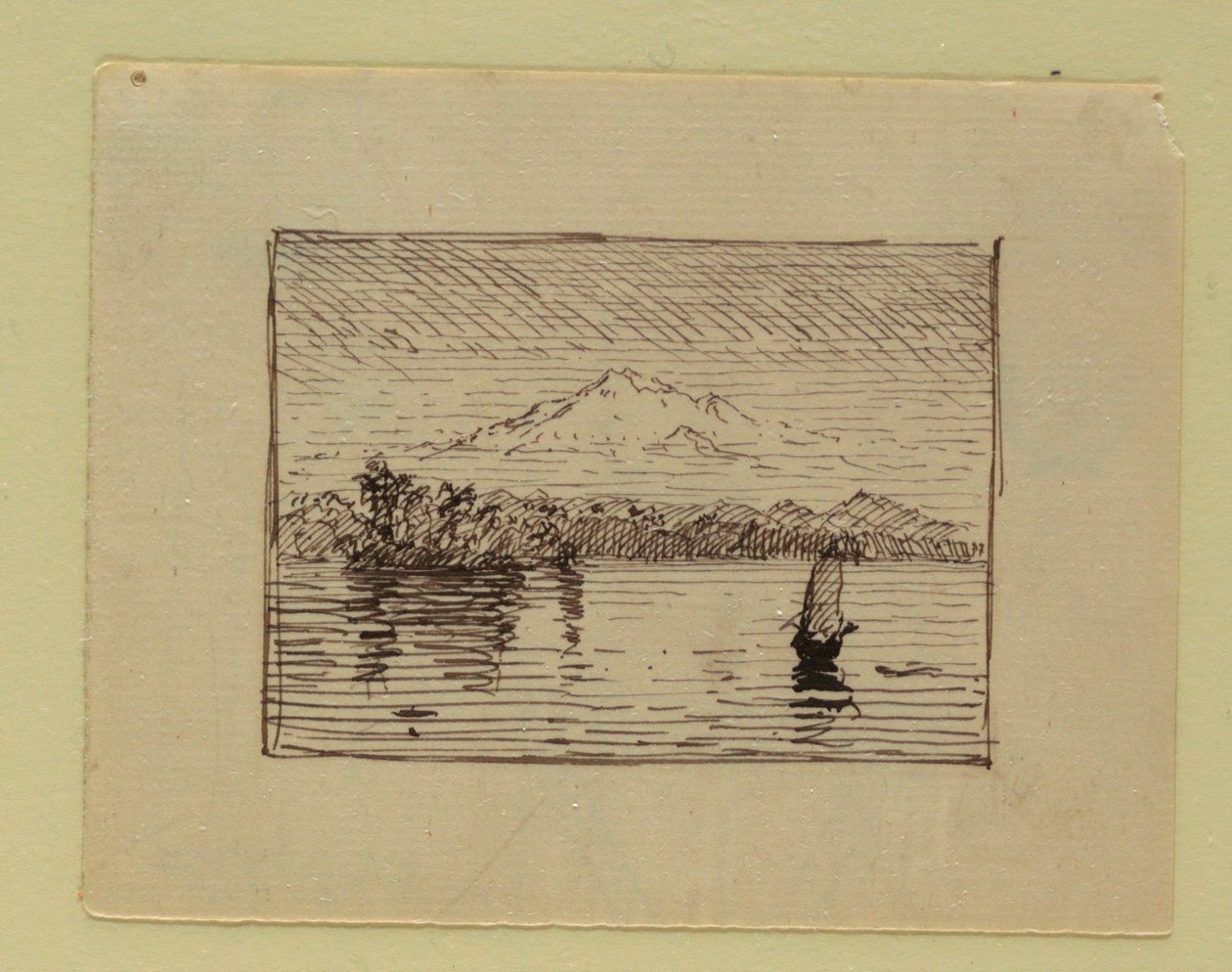 Imaginary Landscape, ca. 1850 by Frederic Edwin Church