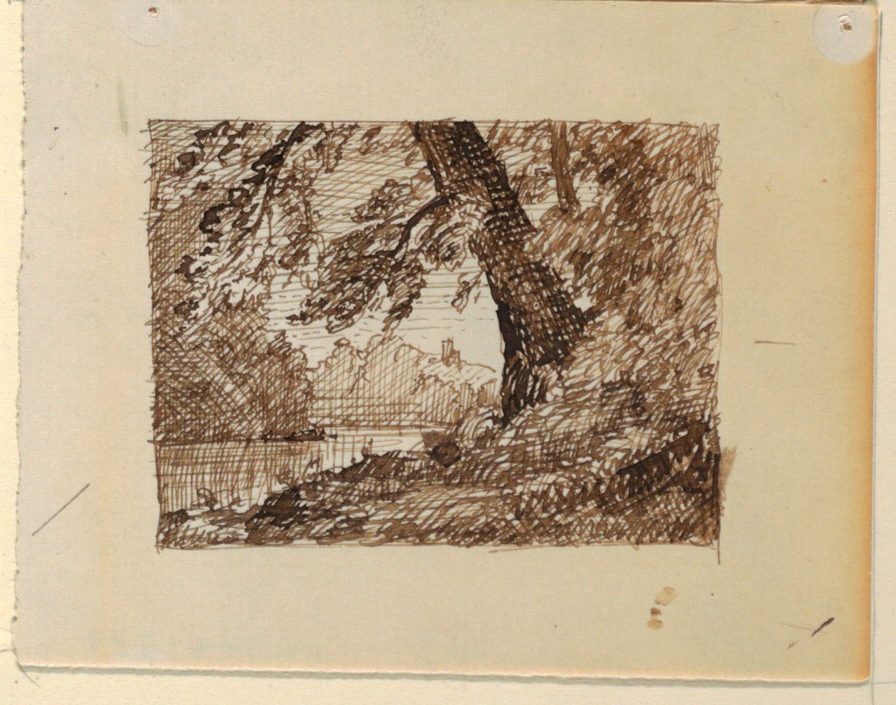 Imaginary River Landscape, ca. 1870–73 by Frederic Edwin Church