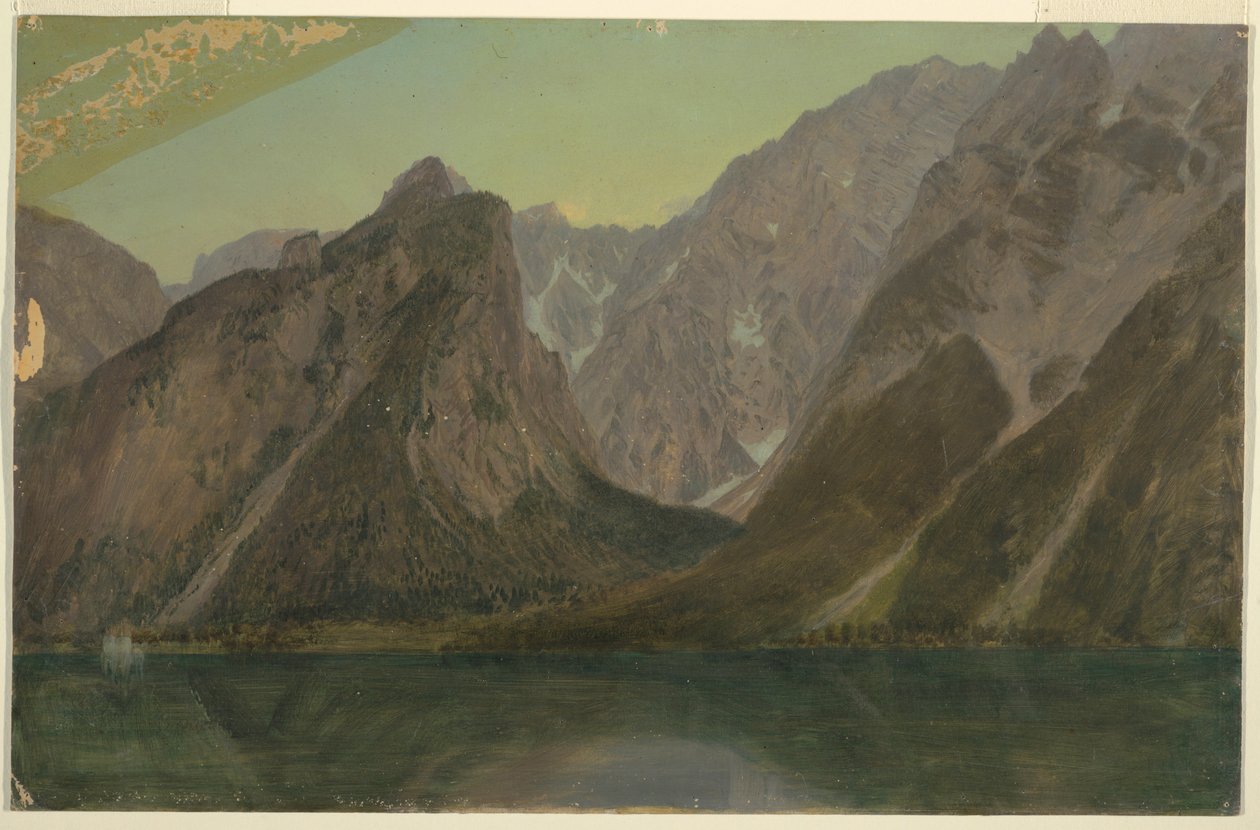 Koenigseee, near Berchtesgaden, Bavaria, 1868 by Frederic Edwin Church