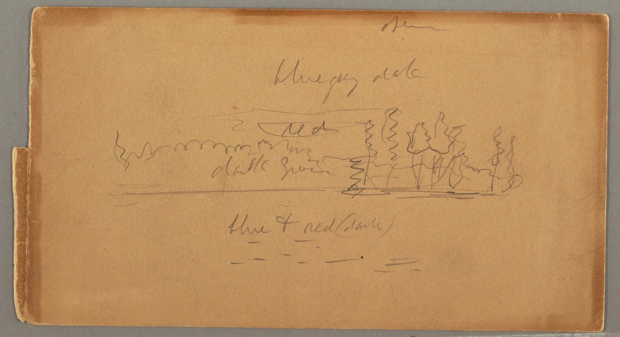 Lake and Shore, Possibly 1876 by Frederic Edwin Church