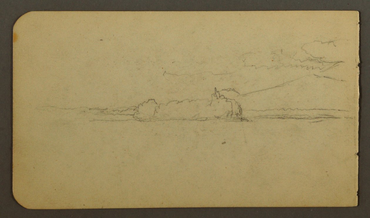 Lake Looking Toward Mt. Katahdin, 1878 by Frederic Edwin Church