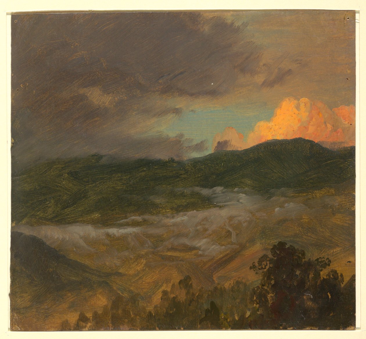 Landscape, 1865 by Frederic Edwin Church