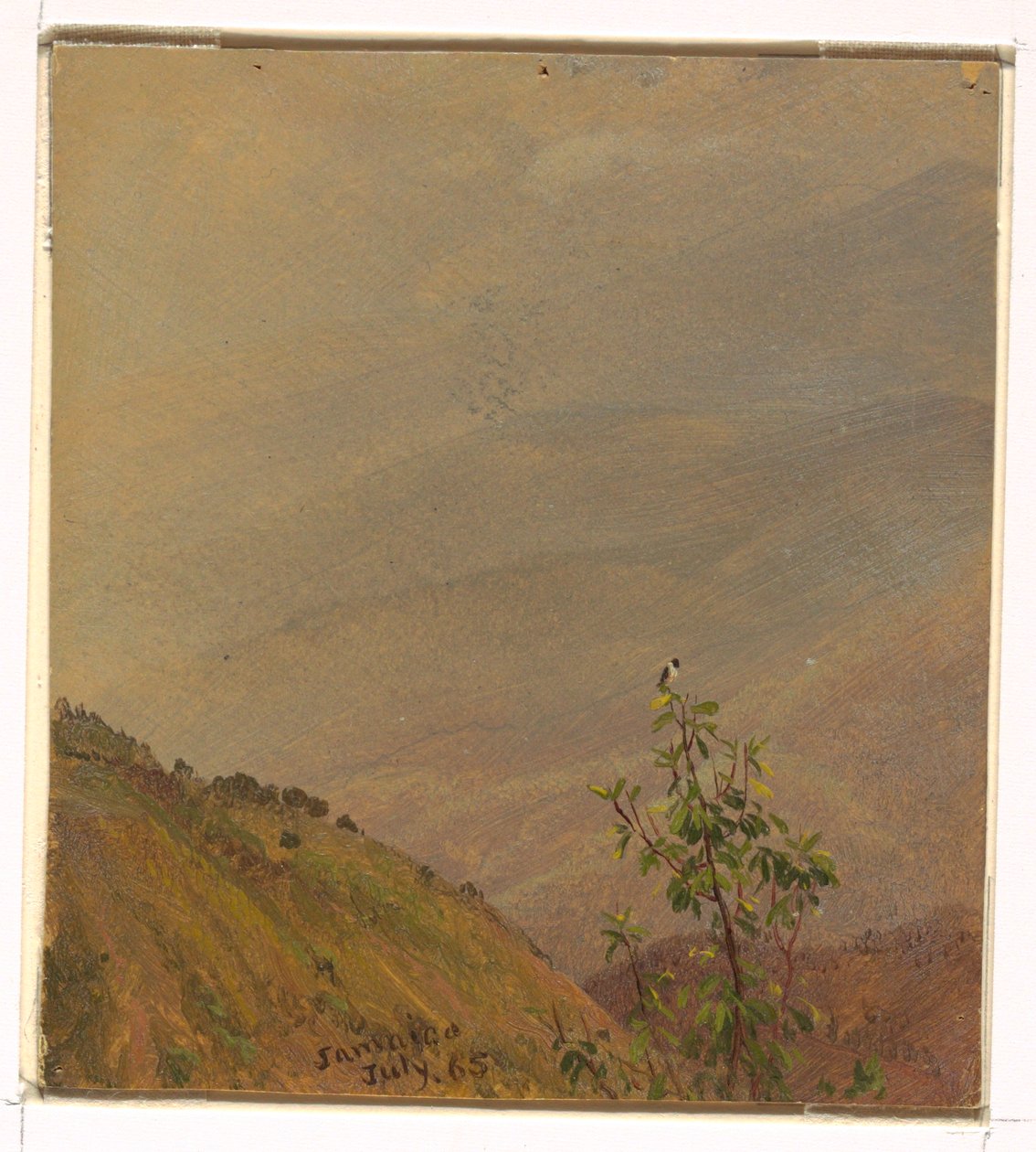 Landscape, July 1865 by Frederic Edwin Church