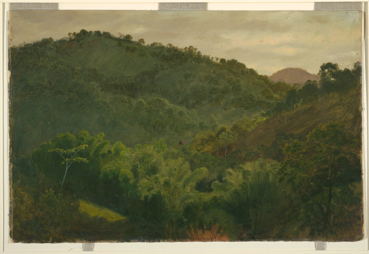 Landscape from Jamaica, West Indies, 1865 by Frederic Edwin Church
