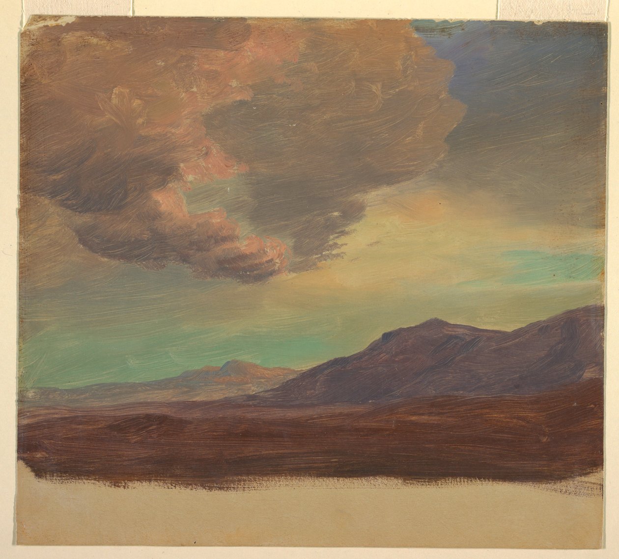 Landscape, near Palestine or Syria, 1868 by Frederic Edwin Church