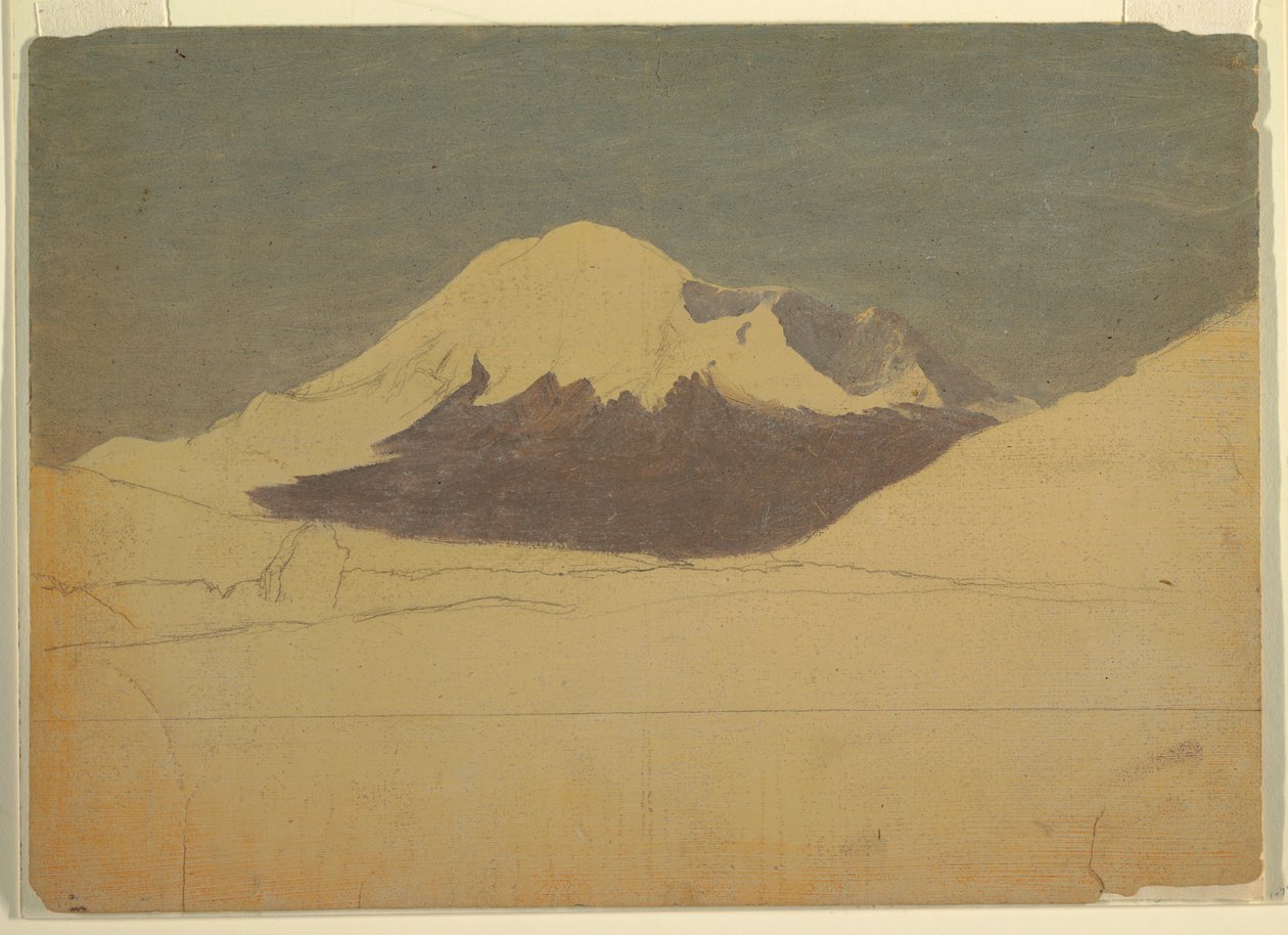 Mount Chimborazo, Ecuador, July 1857 by Frederic Edwin Church
