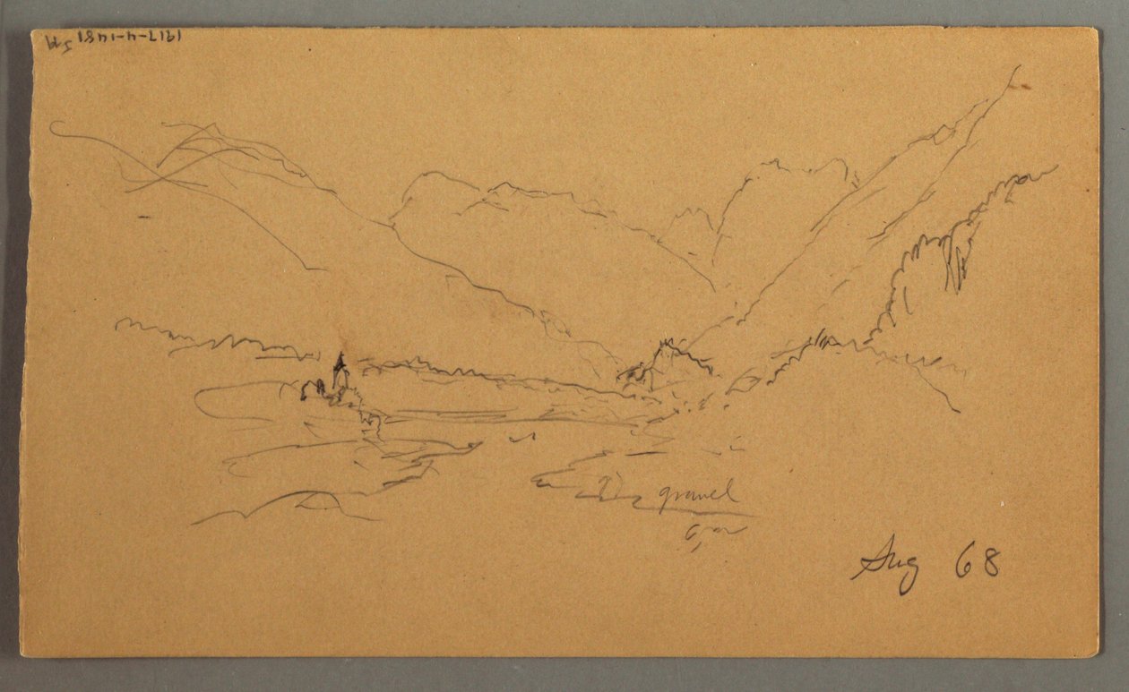 Mountain Peaks, 1868 by Frederic Edwin Church