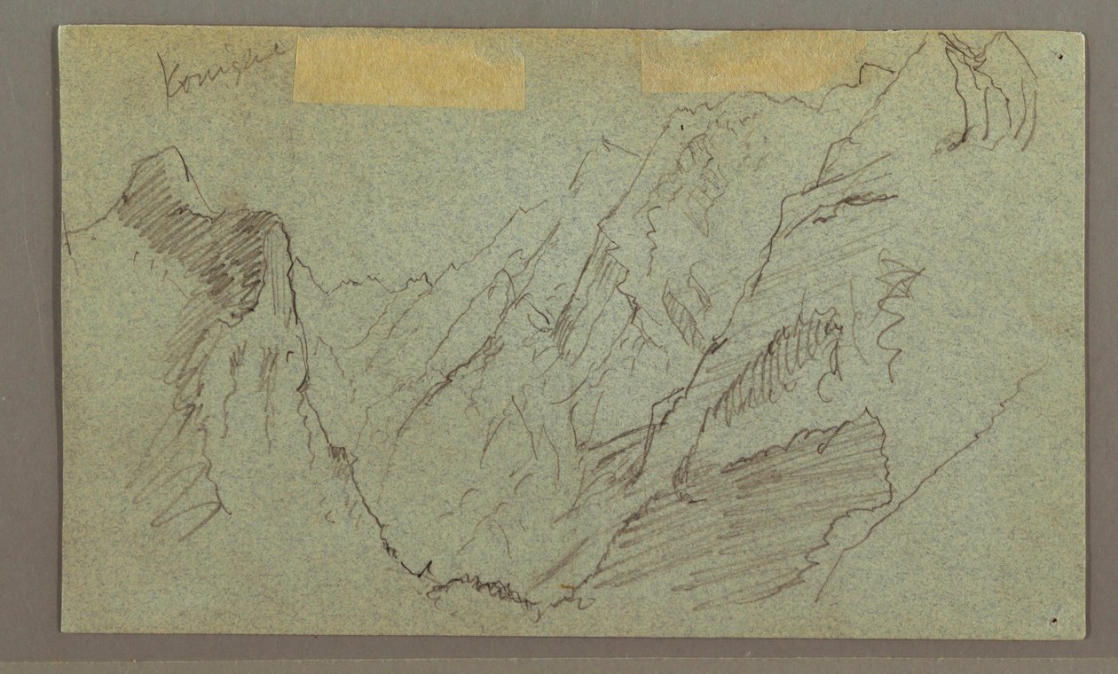 Mountain Valley, possibly 1868 by Frederic Edwin Church
