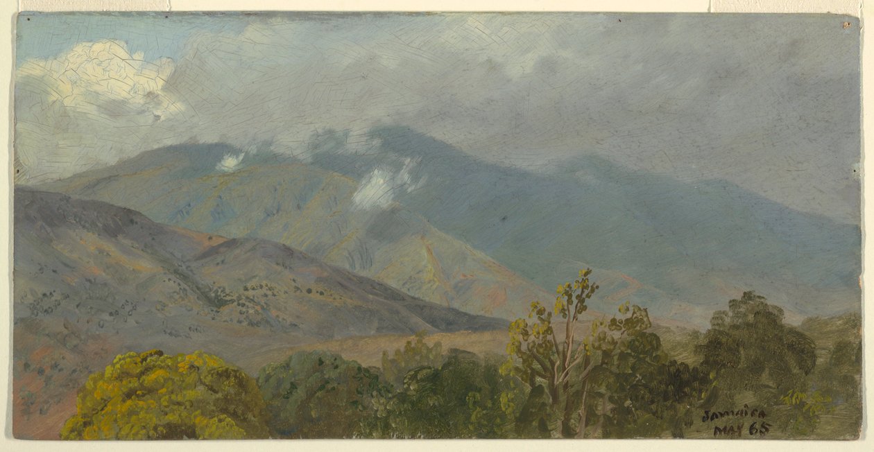 Mountainous Landscape, May 1865 by Frederic Edwin Church