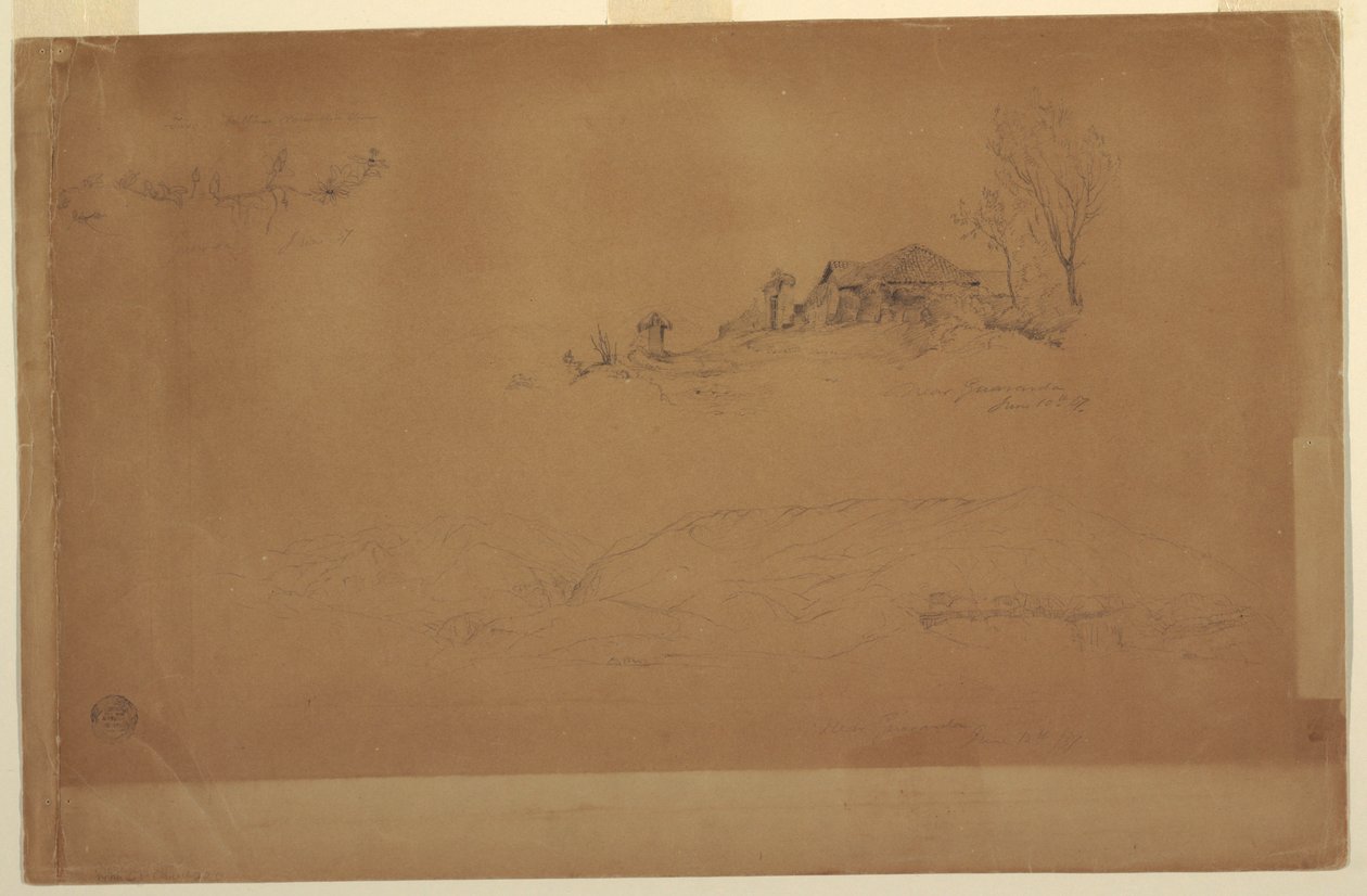 Near Guaranda, Ecuador, June 10, 1857 by Frederic Edwin Church