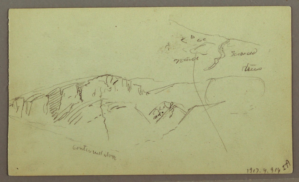 Rocky Mountaintops, possibly 1868 by Frederic Edwin Church