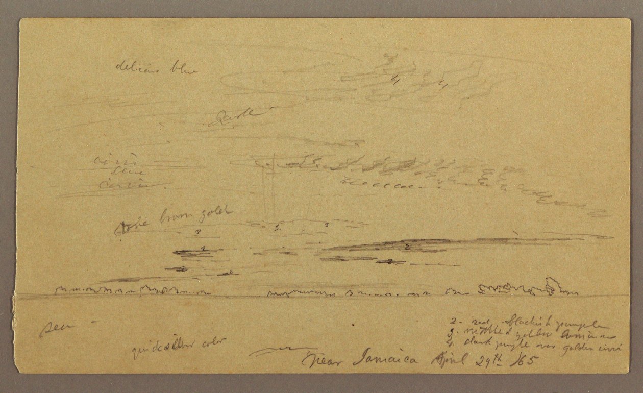 Seascape, April 29, 1865 by Frederic Edwin Church