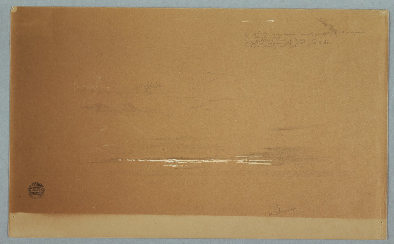 Seascape, Coast of Labrador, June or July 1859 by Frederic Edwin Church