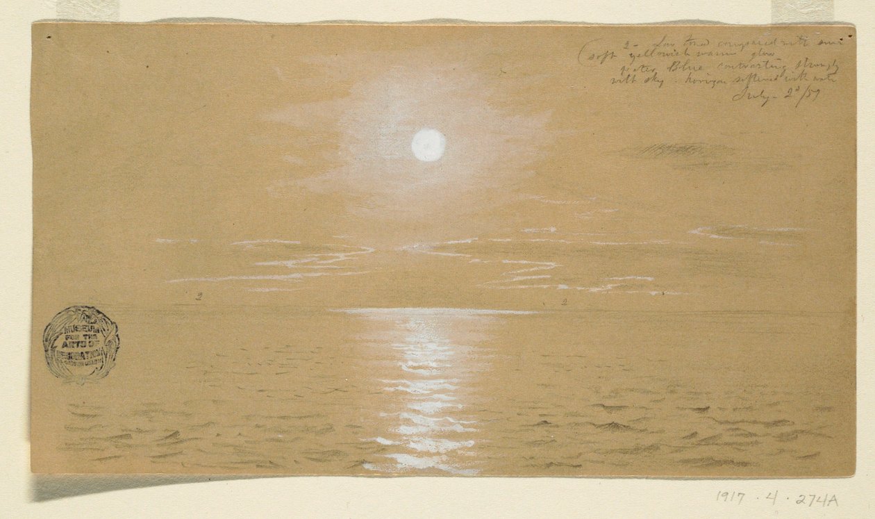 Seascapes, Newfoundland, July 6, 1859 by Frederic Edwin Church