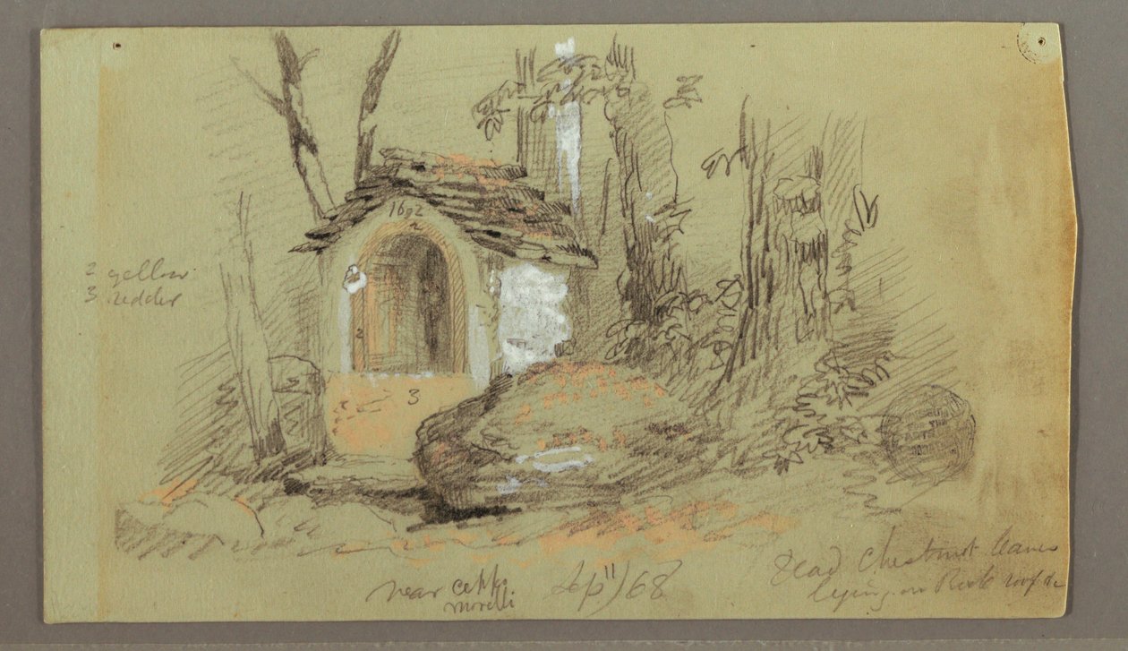 Shrine in the Woods, September 1868 by Frederic Edwin Church